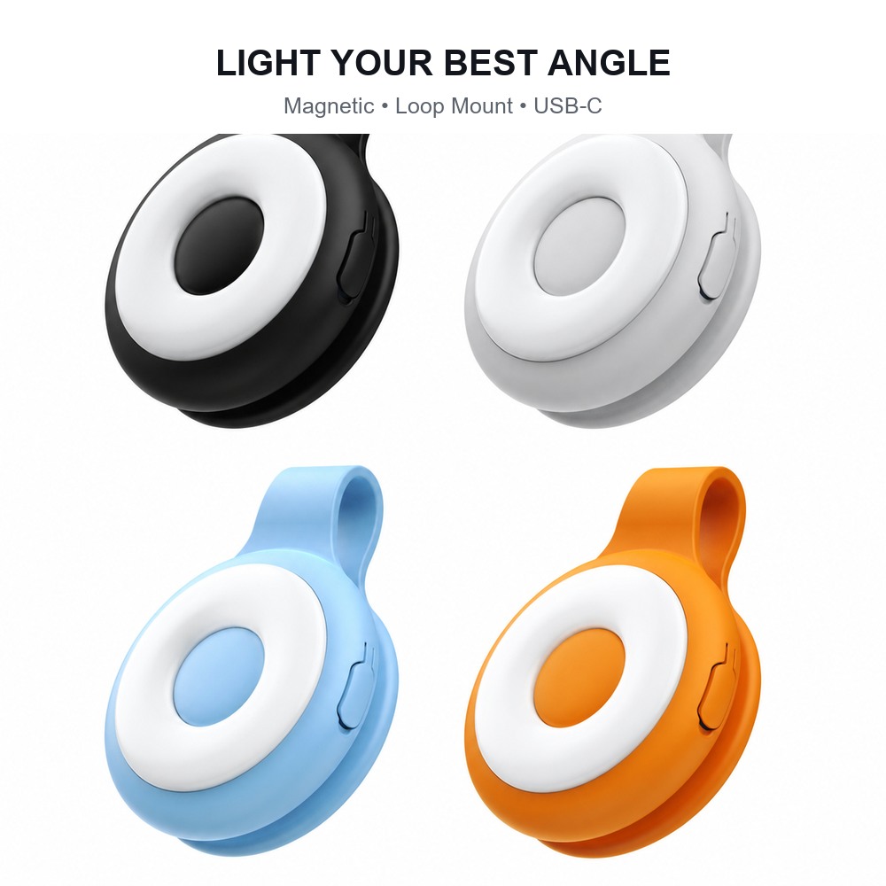 Photography Lighting Lamp - Portable LED Selfie Fill Light Magnetic