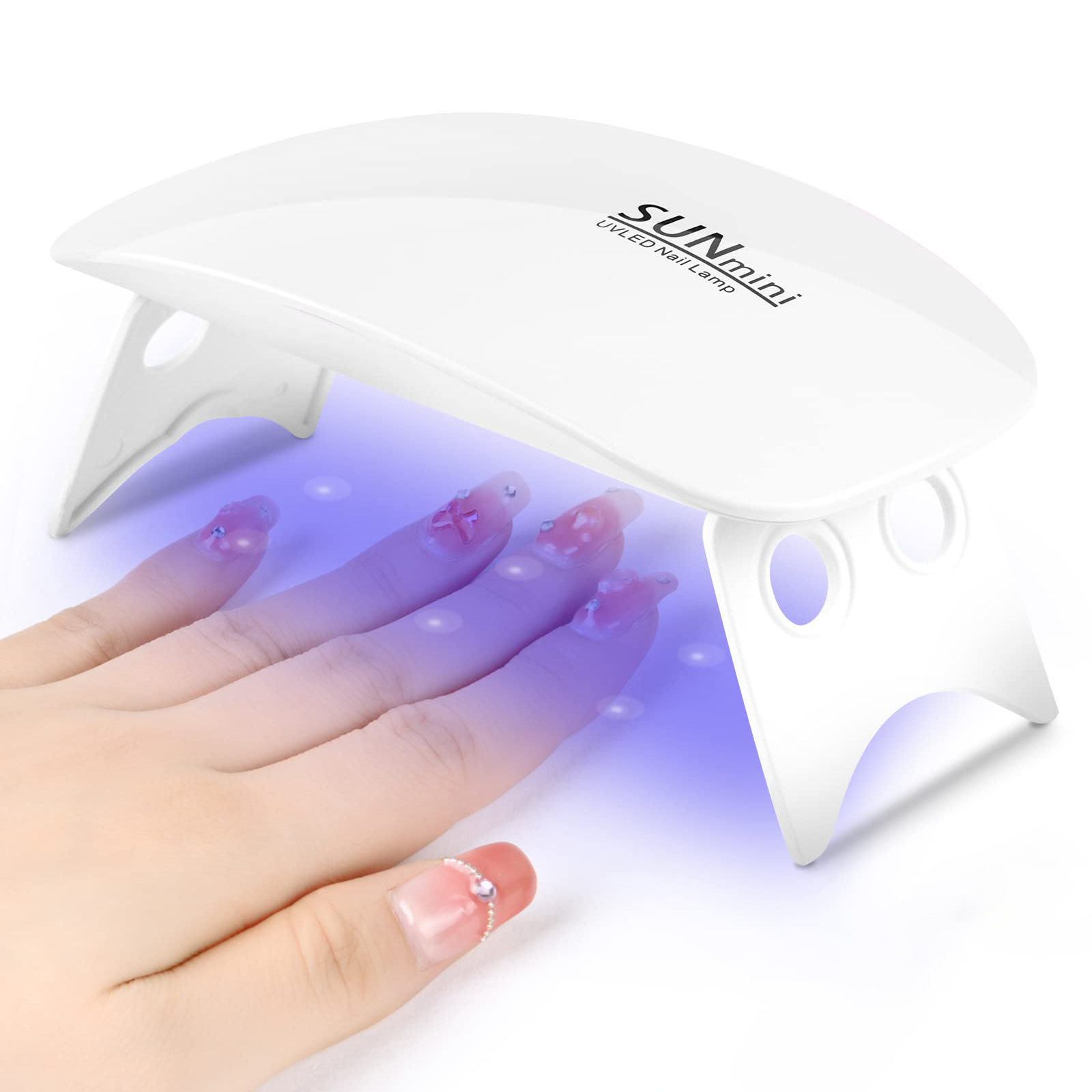 Photography Lighting Gels - Portable 6 LED UV Nail Lamp