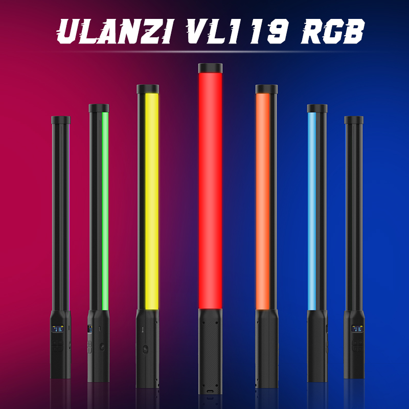 Torjim Rgb Photography Video Lighting - Ulanzi VL119 Handheld RGB Colorful Stick