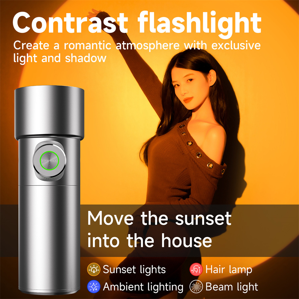 Torjim Rgb Photography Video Lighting - NEW Photography Flashlight 4-Colors RGB LED