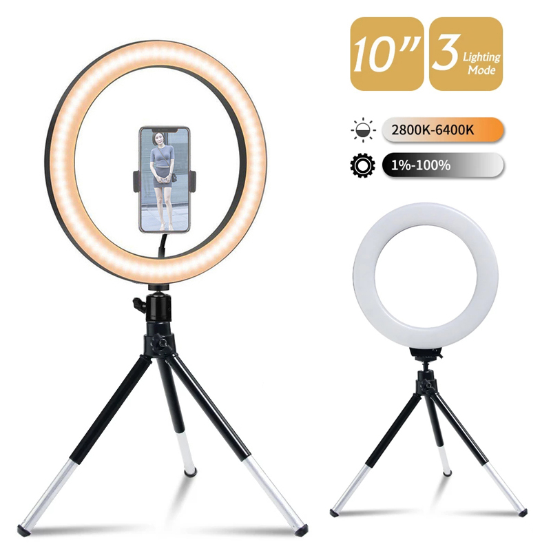 Torjim Rgb Photography Video Lighting - LED Ring Light Photography Adjustable Lighting