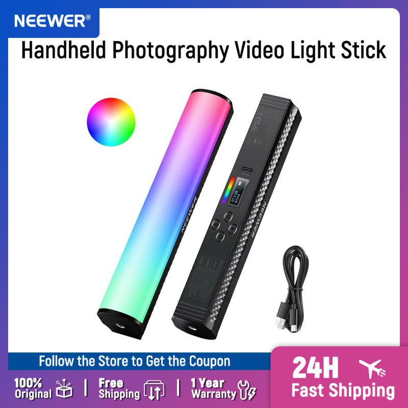 Torjim Rgb Photography Video Lighting - NEEWER RGB Light Wand with APP