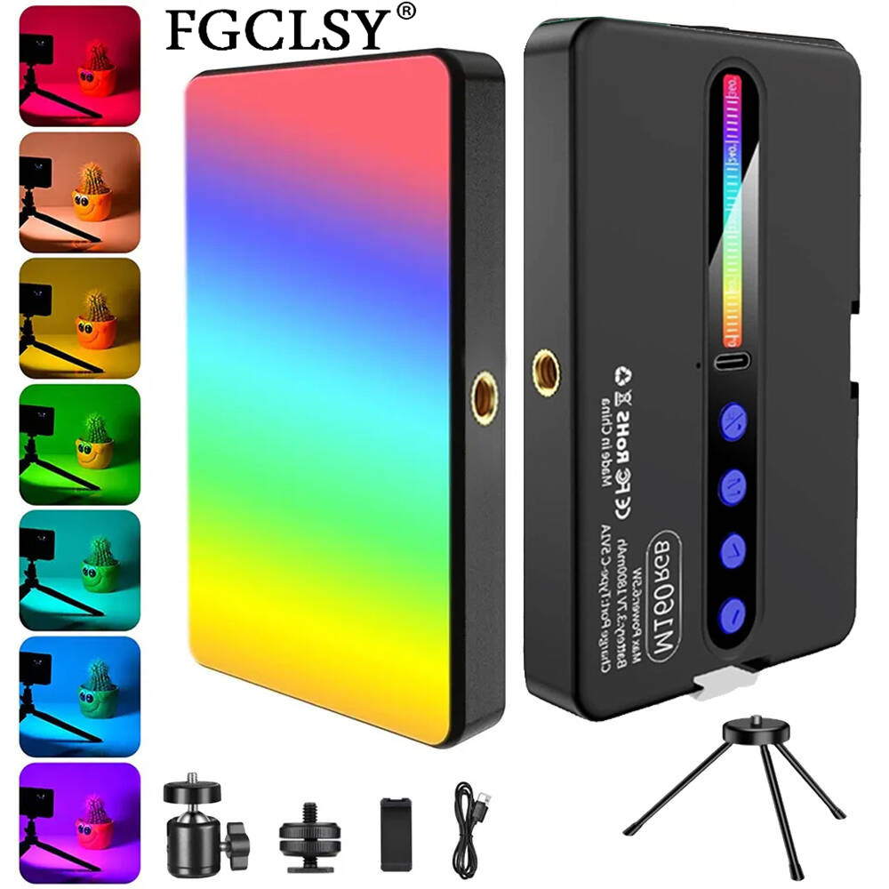 Torjim Rgb Photography Video Lighting - LED RGB Camera Light Full Color