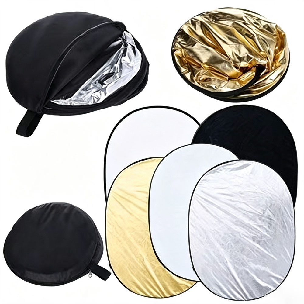 Photography Lighting For Studio - Portable 5 in 1 Collapsible Photography