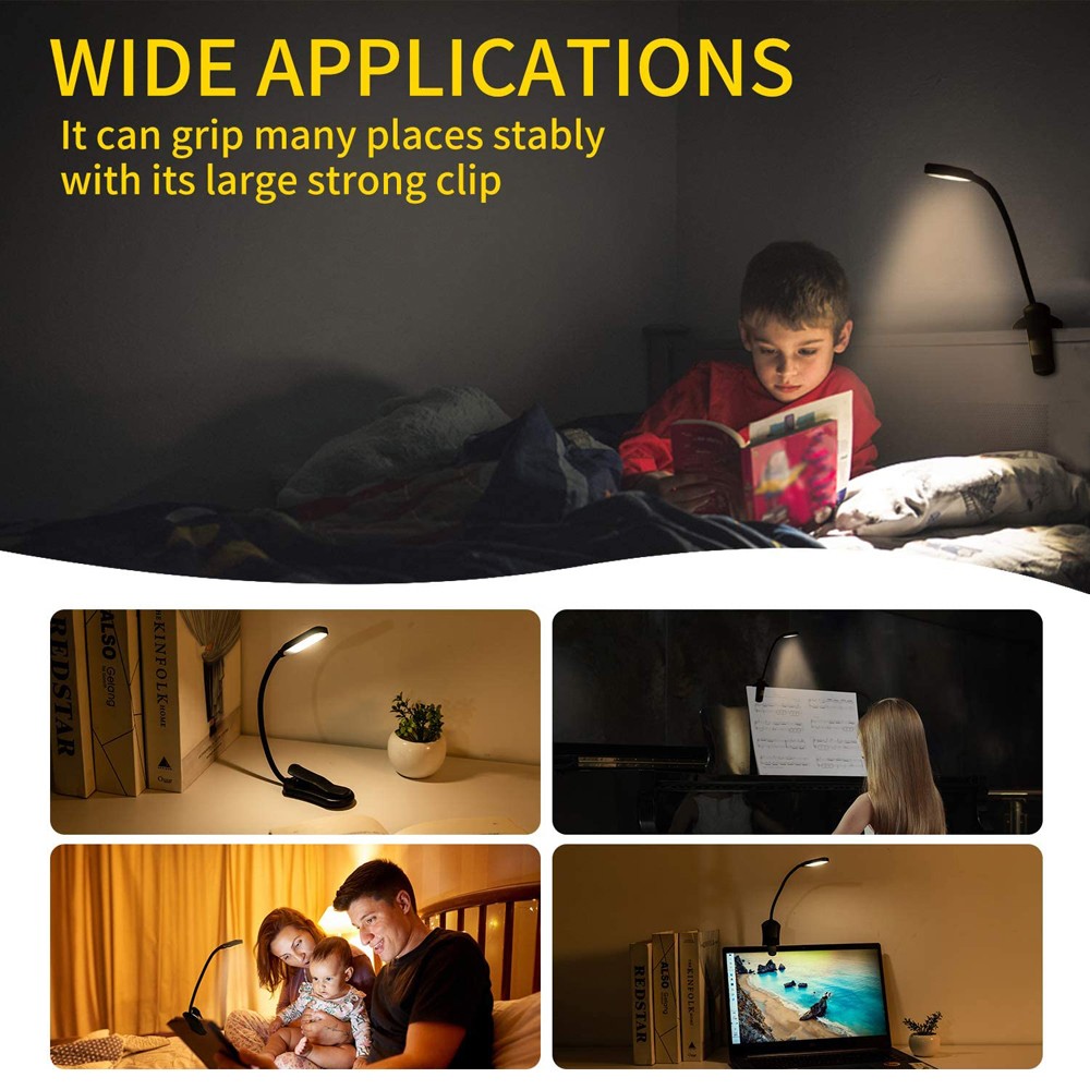 LED Book Light USB Rechargeabl - Photography Lighting Book recension och pris