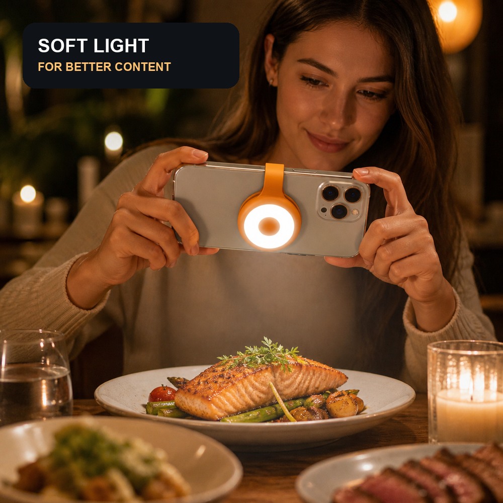 Portable LED Selfie Fill Light - Photography Lighting Lamp recension och pris