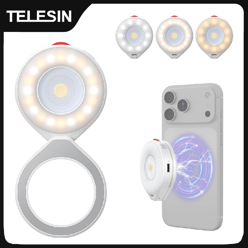 TELESIN Magnetic Flash light S - Photography Lighting Brand recension och pris