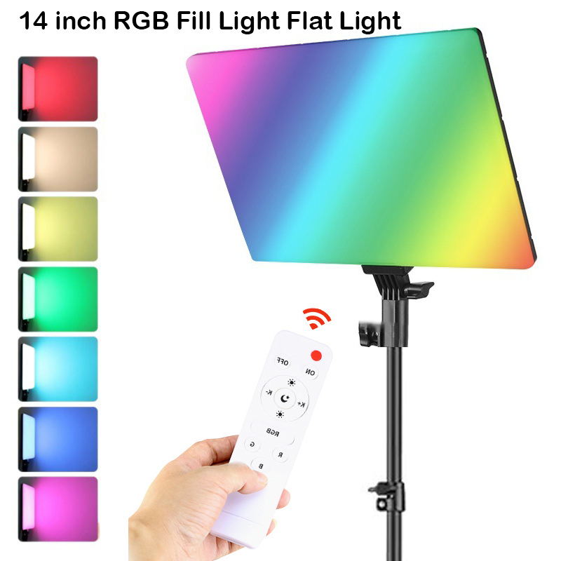 RGB 14'' LED Video Light Remot - Torjim Rgb Photography Video Lighting recension och pris