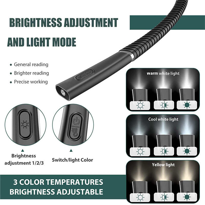 LED Neck Hung Light Hands-Free - Photography Lighting Book recension och pris