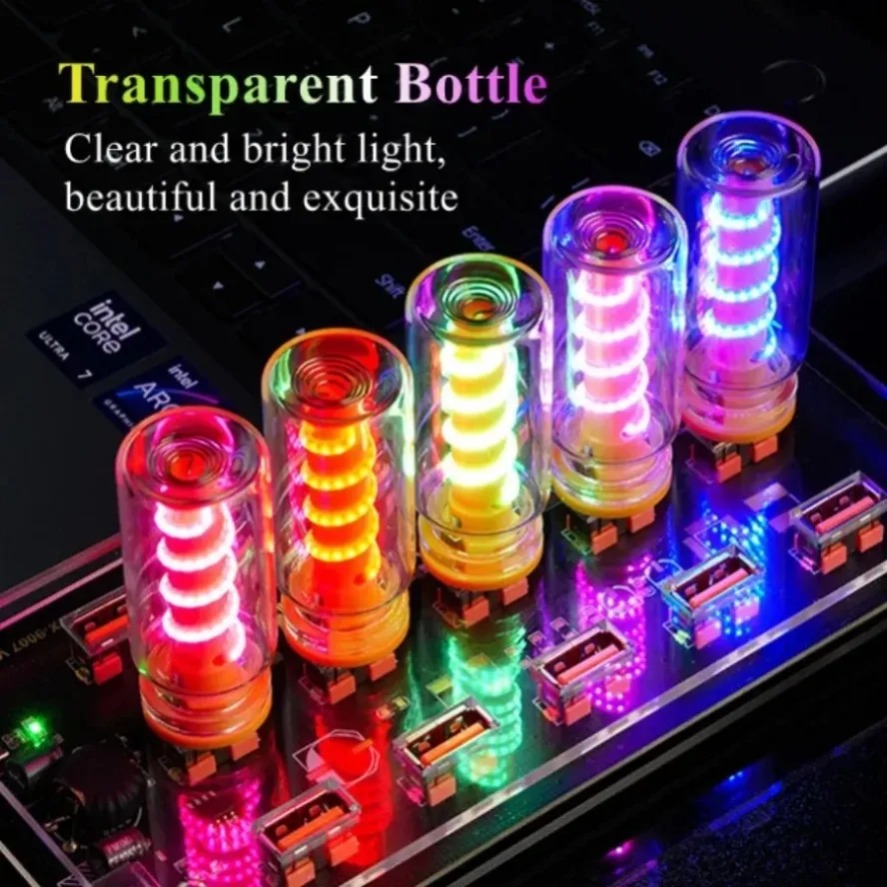 5V USB LED Filament Glass Book - Photography Lighting Book recension och pris