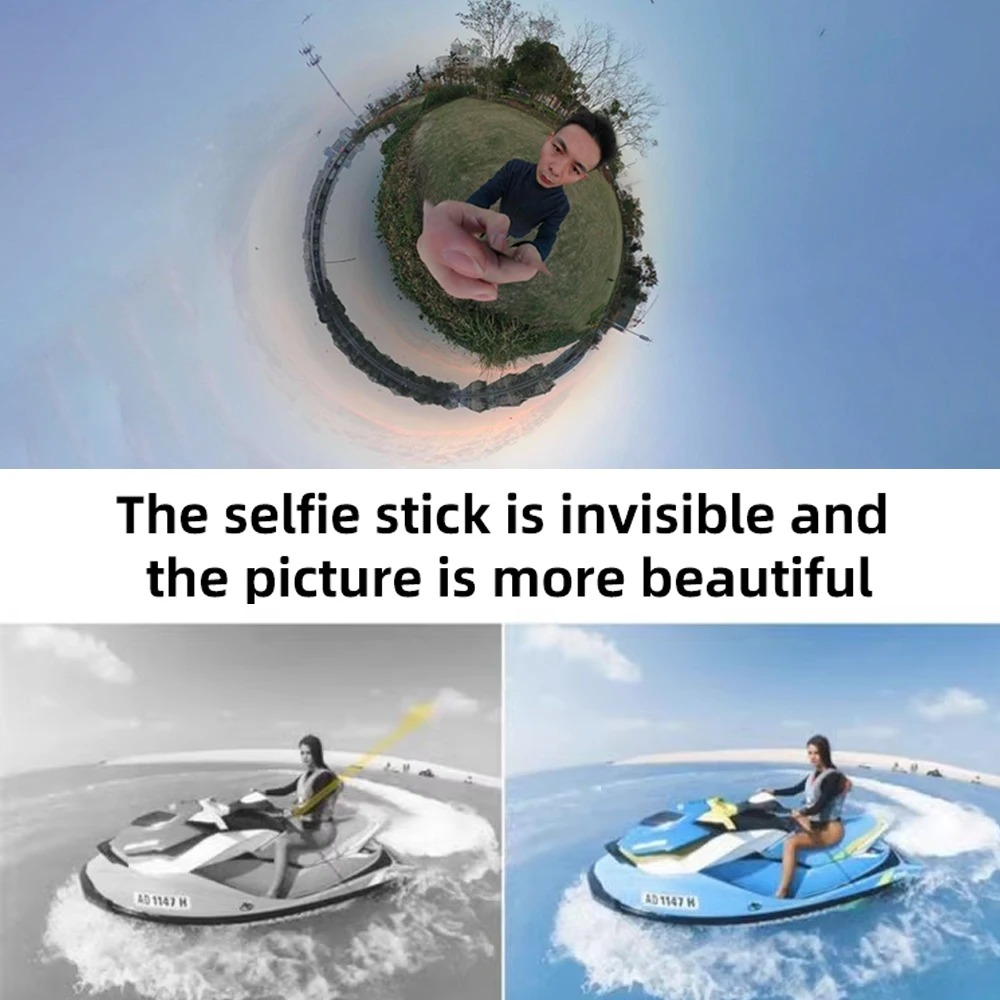 3M Carbon Fiber Scalable Monop - Insta360 Camera X3 recension och pris