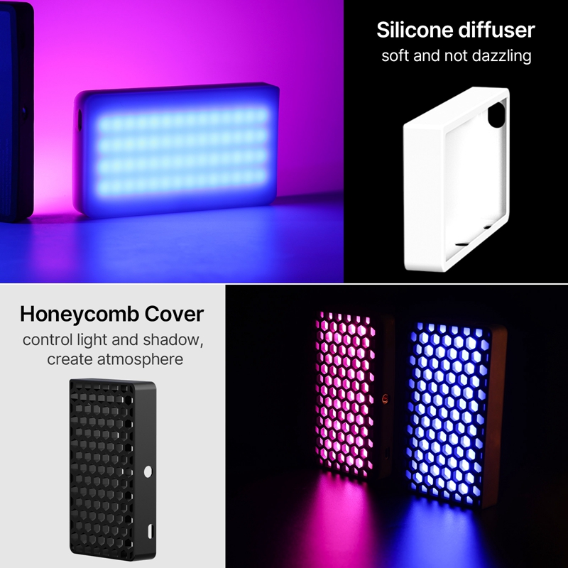 Ulanzi LT002 7 inch Pocket LED - Torjim Rgb Photography Video Lighting recension och pris