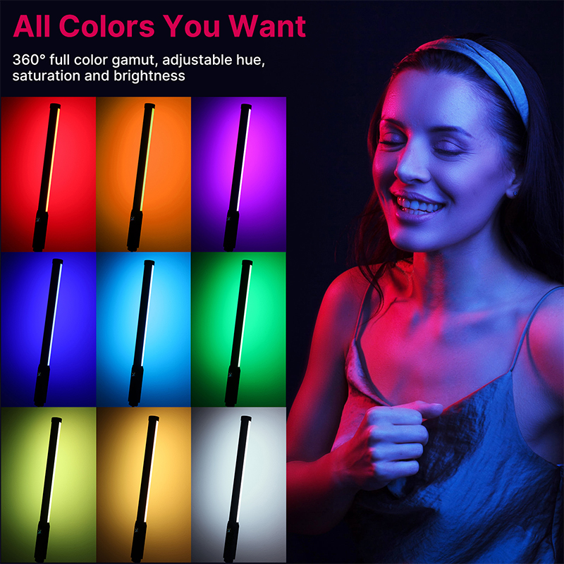 Ulanzi VL119 Handheld RGB Colo - Torjim Rgb Photography Video Lighting recension och pris