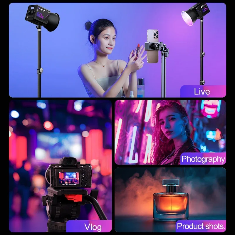 RGB Video Light Portable LED P - Torjim Rgb Photography Video Lighting recension och pris
