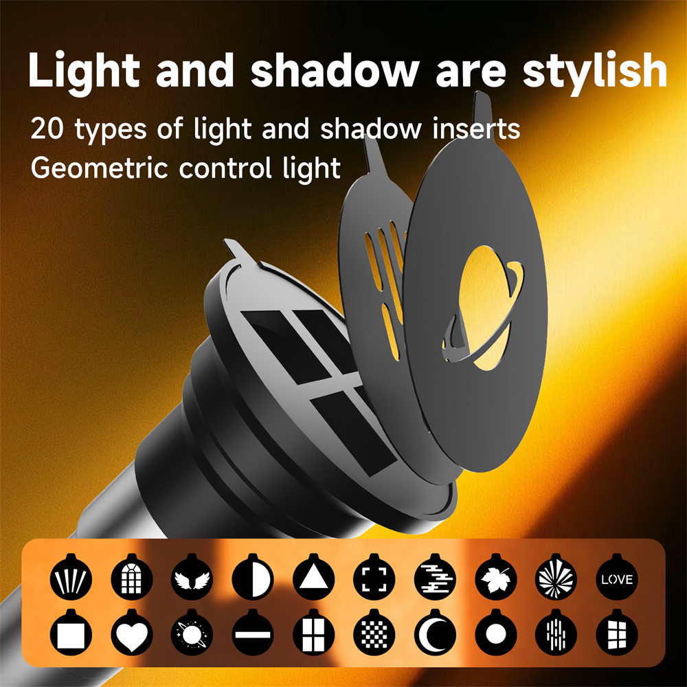 NEW Photography Flashlight 4-C - Torjim Rgb Photography Video Lighting recension och pris