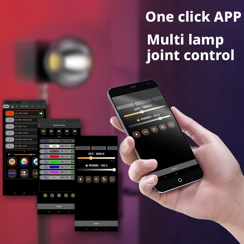 Rgb Fill Light 100w Video Live - Photography Lighting App recension och pris