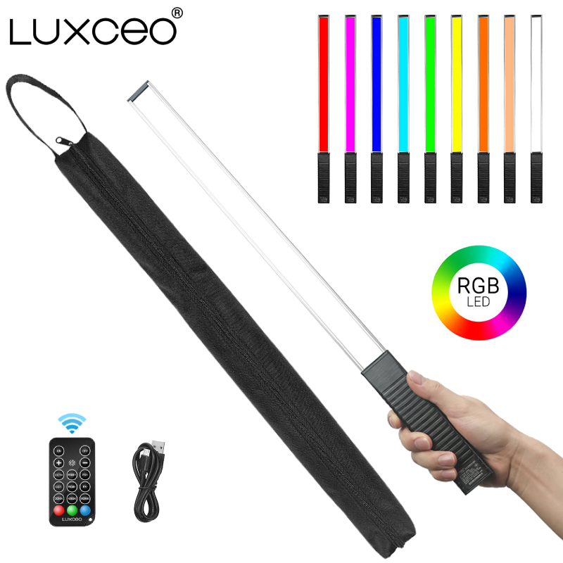 LUXCEO Q508A Handheld RGB Vide - Torjim Rgb Photography Video Lighting recension och pris