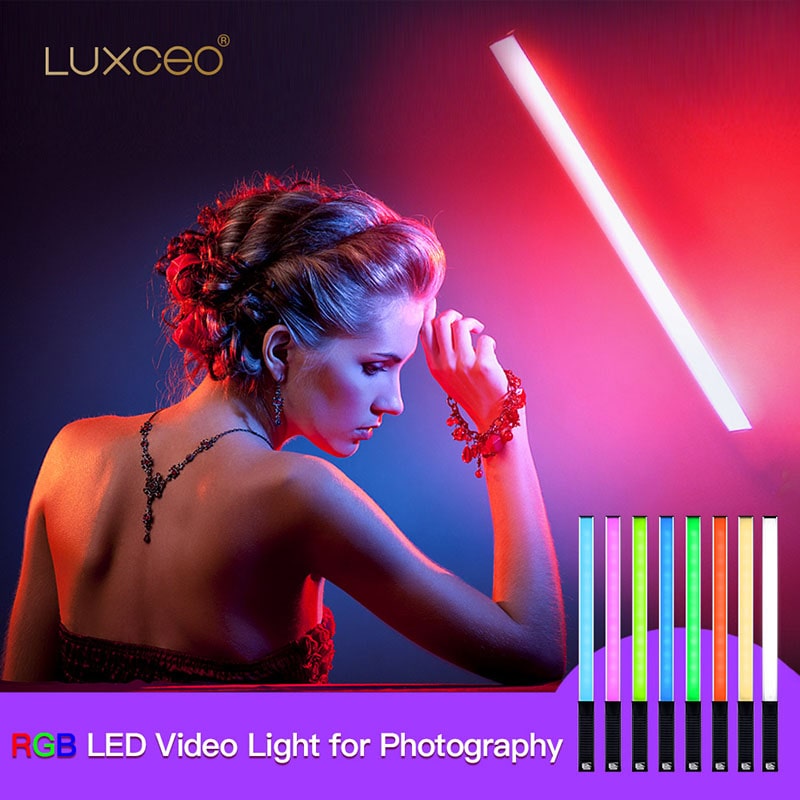 LUXCEO Q508A Handheld RGB Vide - Torjim Rgb Photography Video Lighting recension och pris
