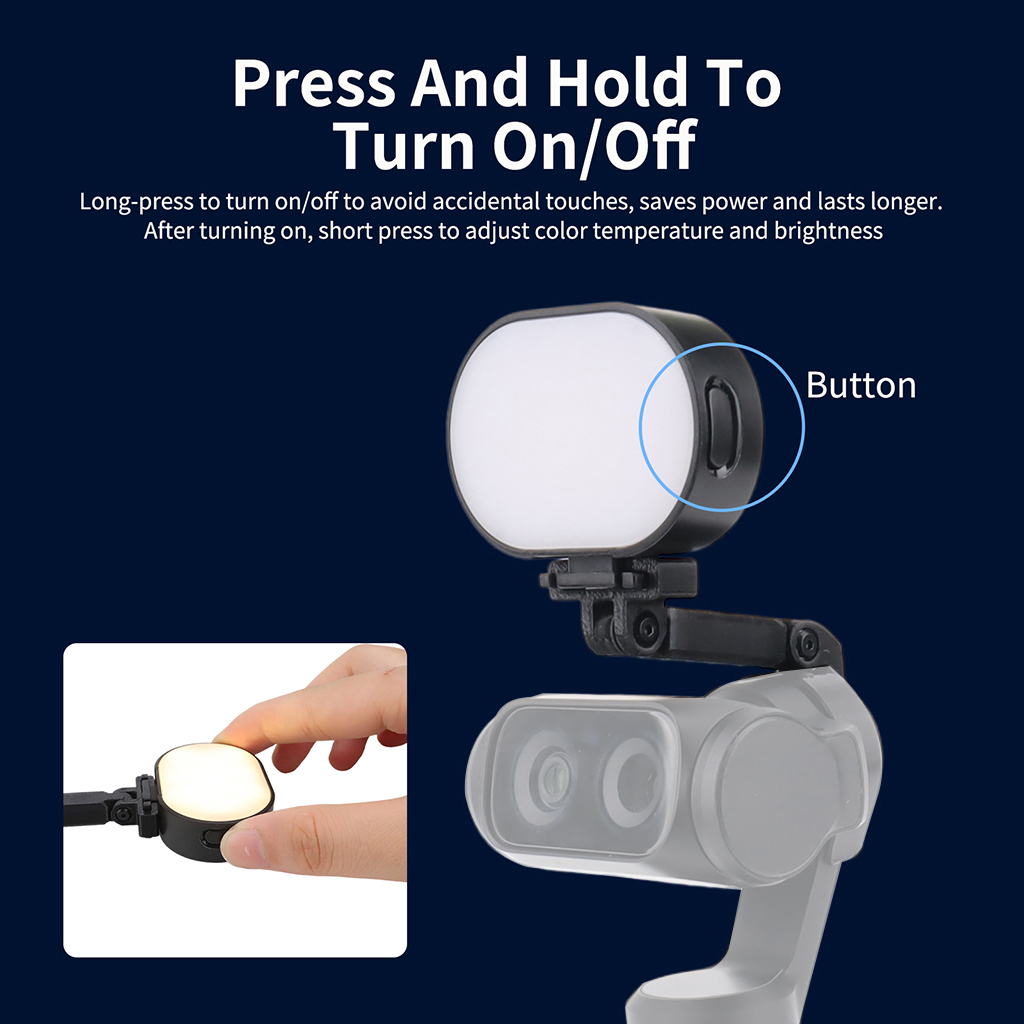 Portable Gimbal Fill Light For - Photography Lighting Angles recension och pris