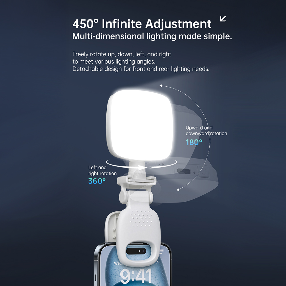 Portable LED Selfie Light Came - Photography Lighting Lamp recension och pris