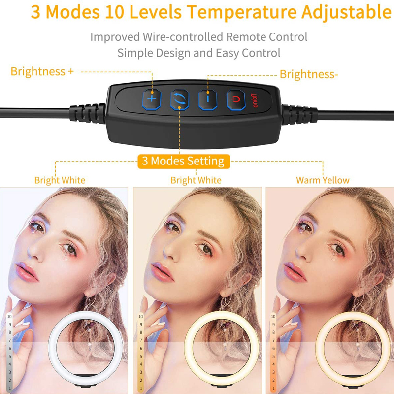 LED Ring Light Photography Adj - Torjim Rgb Photography Video Lighting recension och pris