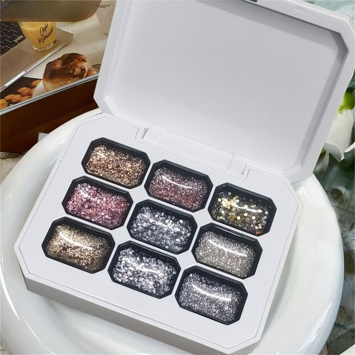 1pc 9 Colors Starburst Glitter - Photography Lighting Gels recension och pris