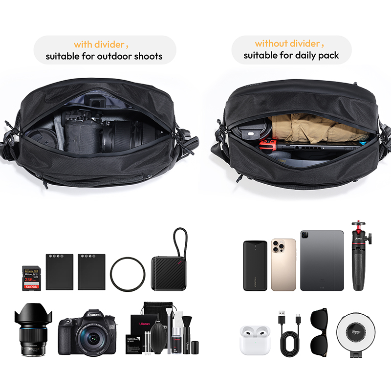 Ulanzi PB038 Travel Sling Bag  - Photography Lighting Bag recension och pris