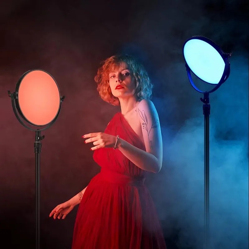 12inch 80w Round  Panel Light  - Photography Lighting App recension och pris