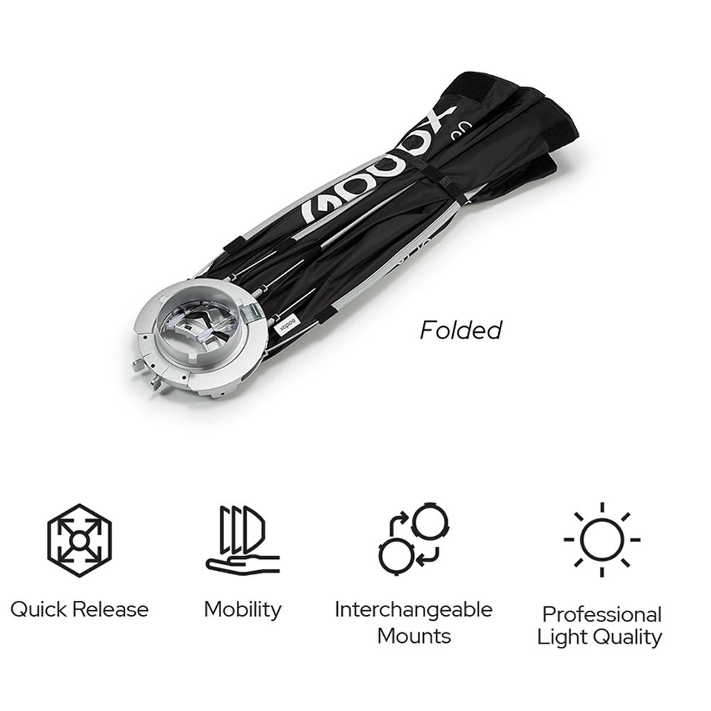 Godox EazyFlow Series Octa 60/ - Photography Studio Lighting Set Up recension och pris