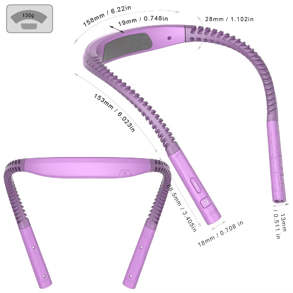LED Neck Reading Lights Rechar - Photography Lighting Book recension och pris