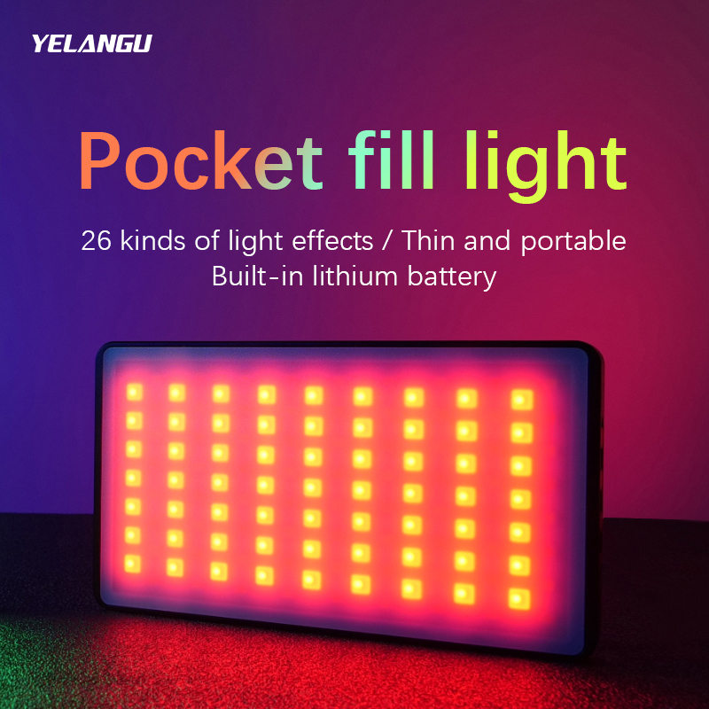 YELANGU RGB LED Video Light W1 - Torjim Rgb Photography Video Lighting recension och pris
