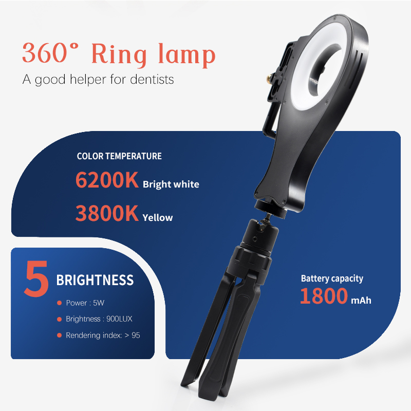 JUMTOP Dental Photography Ring - Photography Lighting Lamp recension och pris