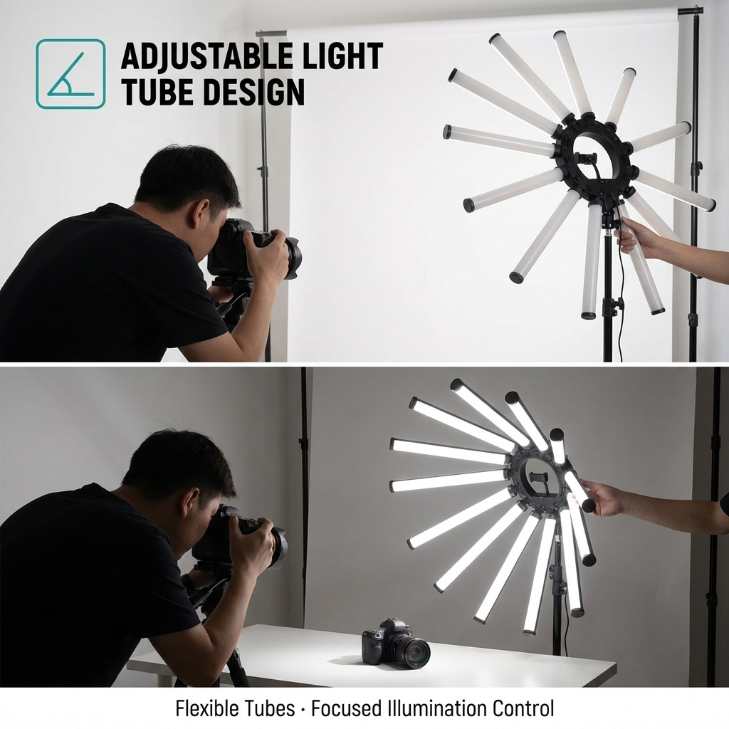 12 Arms Multi Tube Photography - Photography Lighting For Studio recension och pris