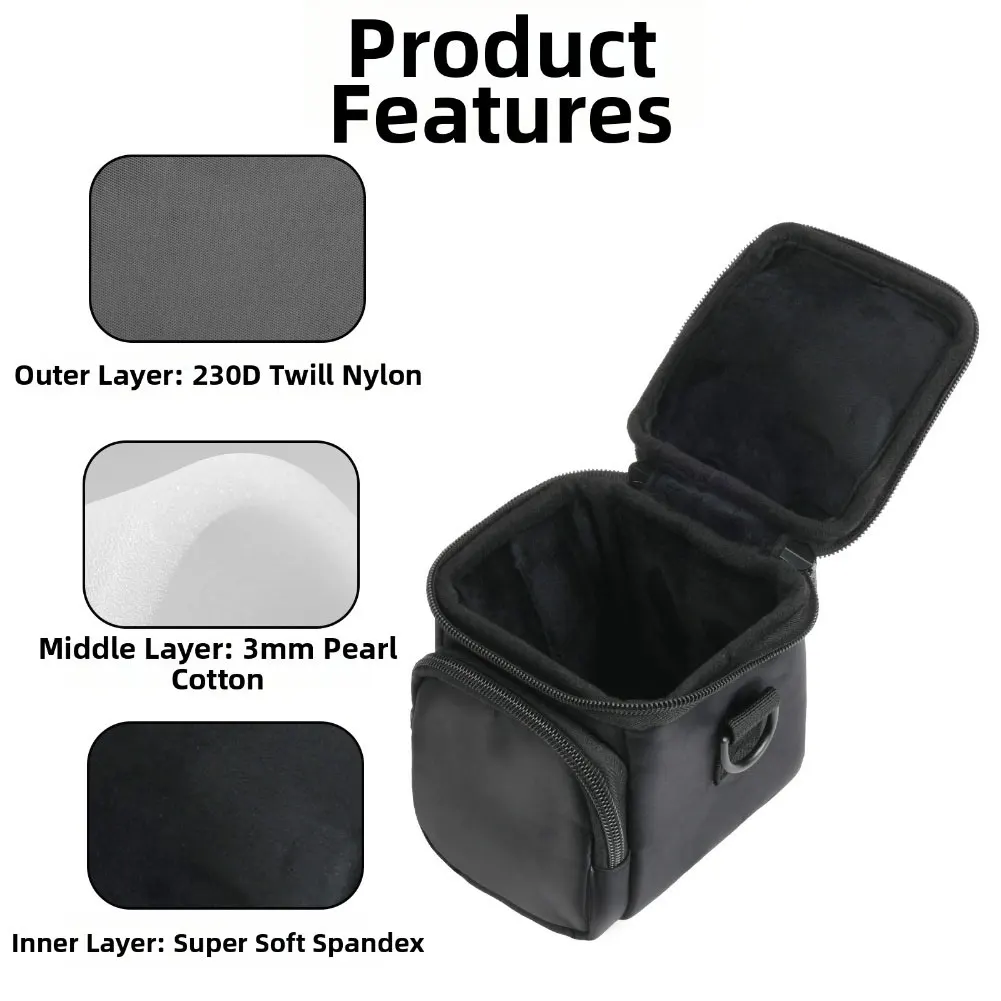 Secure Camera Case With Adjust - Photography Lighting Equipment Bags recension och pris