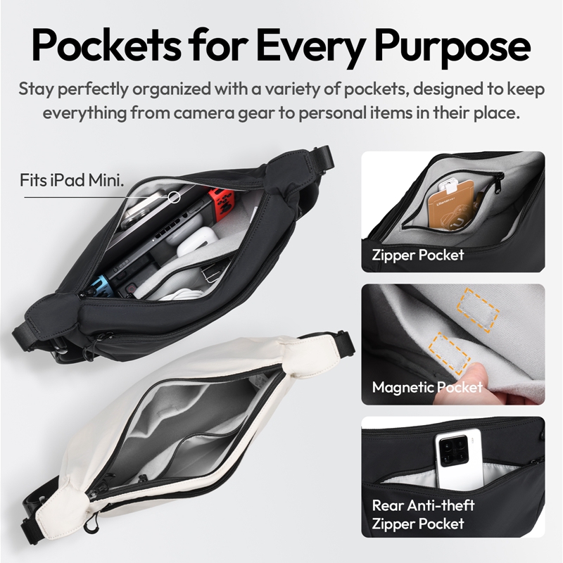 Ulanzi HMN1 Lunar Sling Bag Wh - Photography Lighting Equipment Bags recension och pris