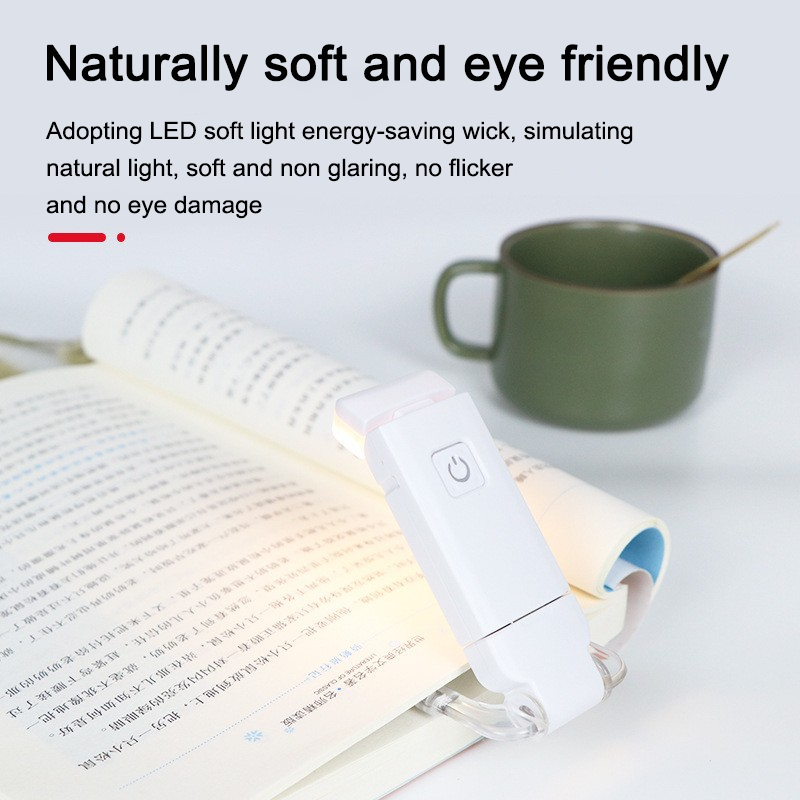 USB Rechargeable LED Book Ligh - Photography Lighting Book recension och pris