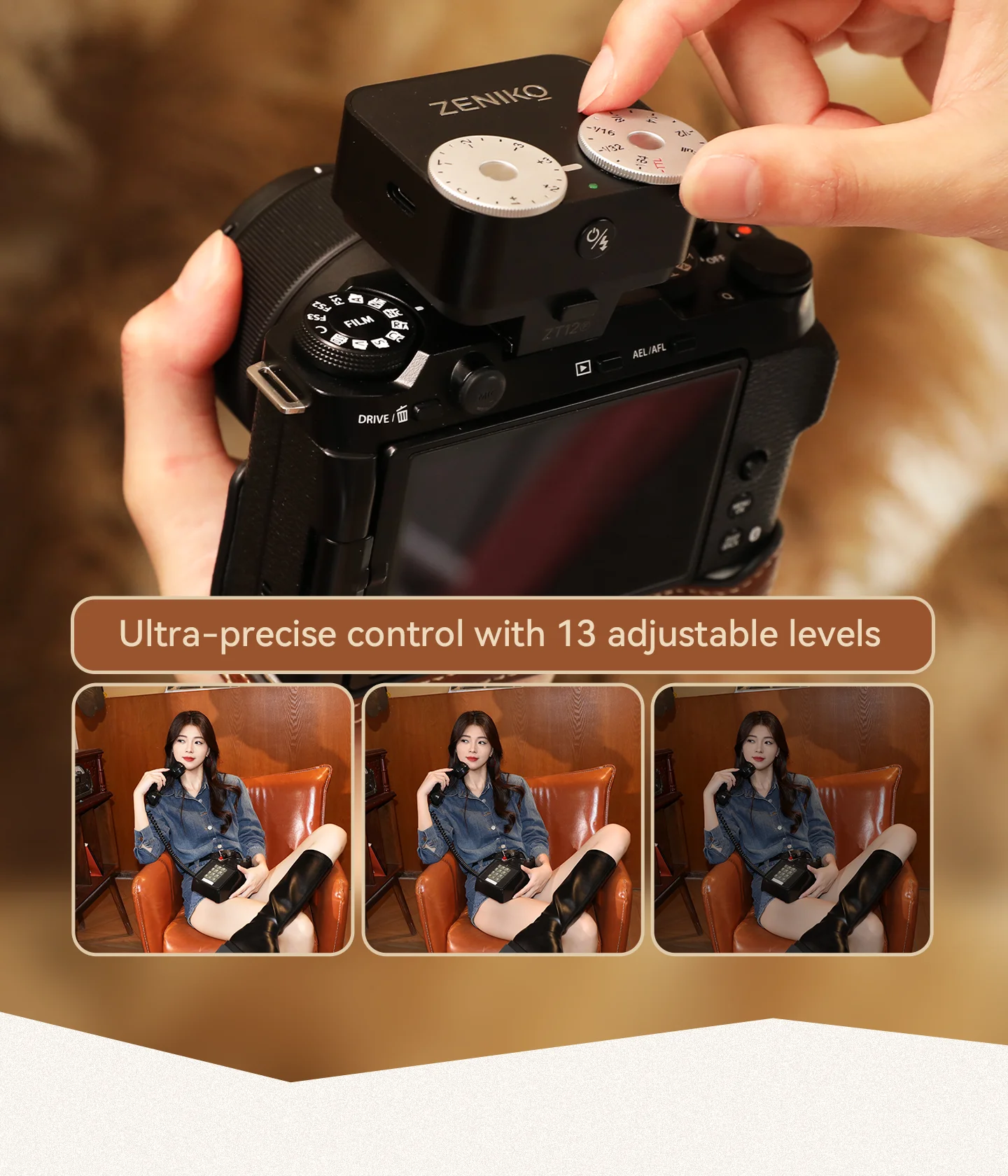ZENIKO ZT12 Compact Retro TTL  - Photography Lighting Brand recension och pris