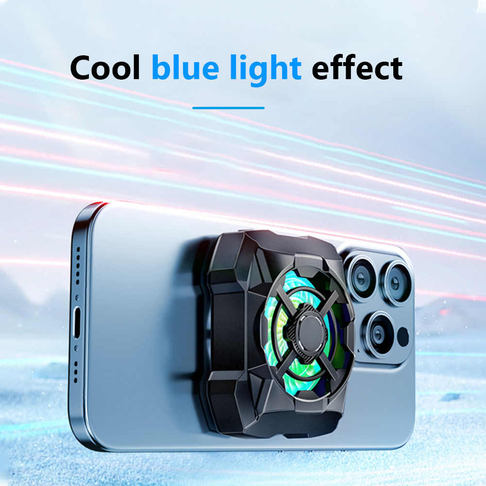 Phone Cooler with Blue Light 3 - Photography Lighting Accessories recension och pris