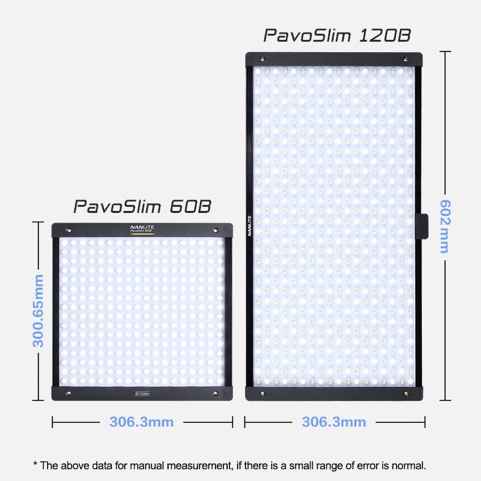 Nanlite PavoSlim 120B Bi-color - Photography Lighting App recension och pris