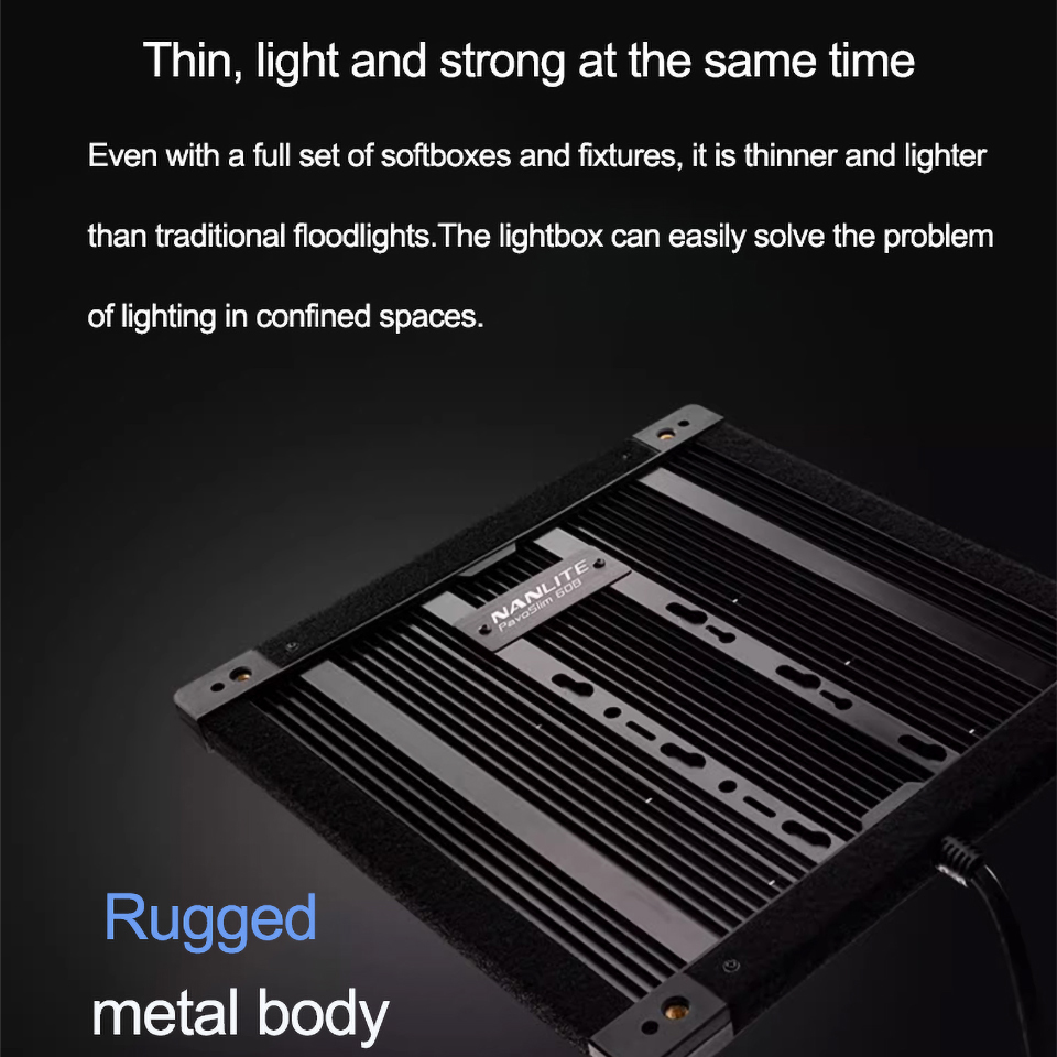 Nanlite PavoSlim 120B Bi-color - Photography Lighting App recension och pris