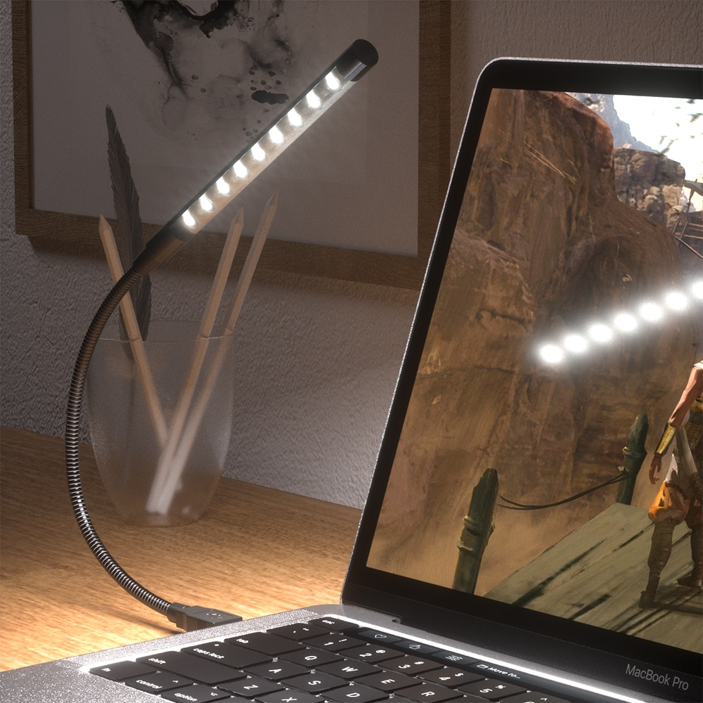 USB LED Book Light USB Powered - Photography Lighting Book recension och pris