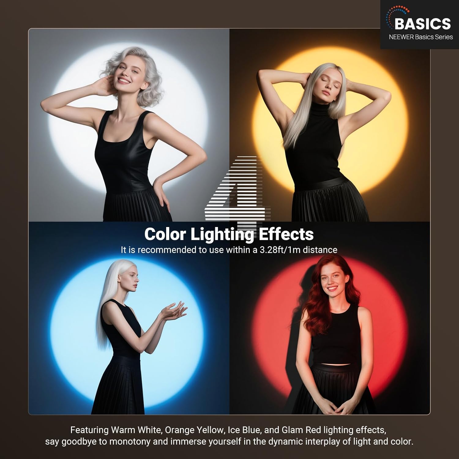 NEEWER Basics RGB Photography  - Torjim Rgb Photography Video Lighting recension och pris