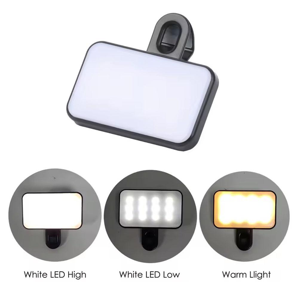 Mini LED Selfie Light 3 Color  - Photography Lighting Accessories recension och pris