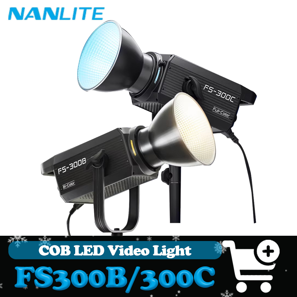 Nanlite FS-300C FS-300B Video  - Photography Lighting App recension och pris