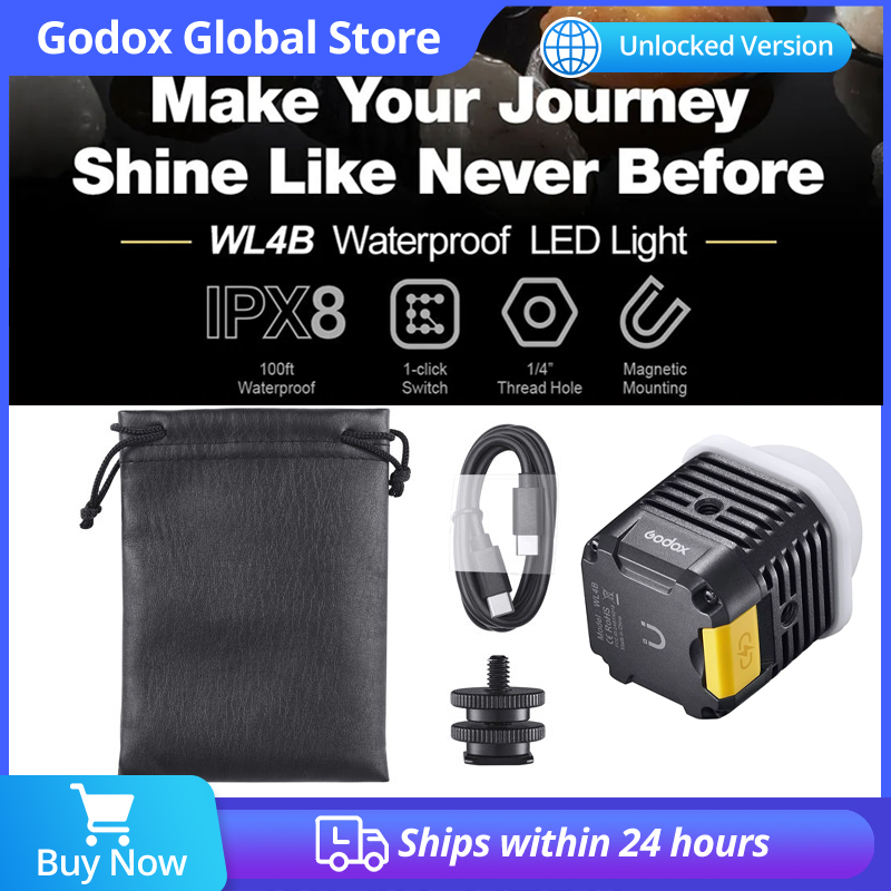in Stock Godox WL4B 5600K Wate - Photography Lighting App recension och pris